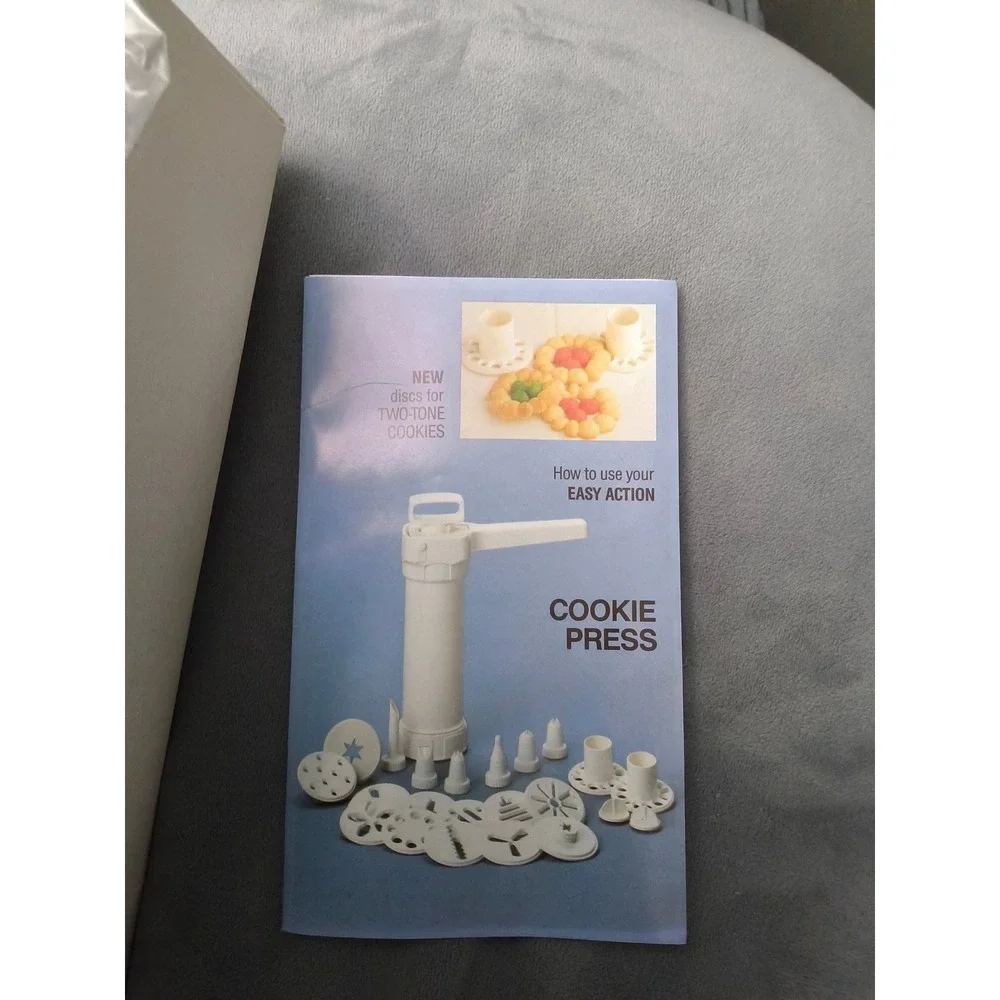 Hutzler Gerda Easy Action Cookie Press & Food Decorator set from 1989